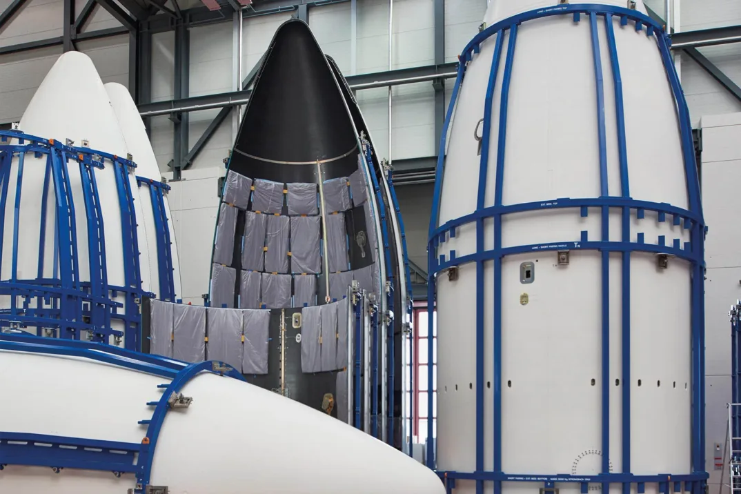 The payload fairing of Ariane 5