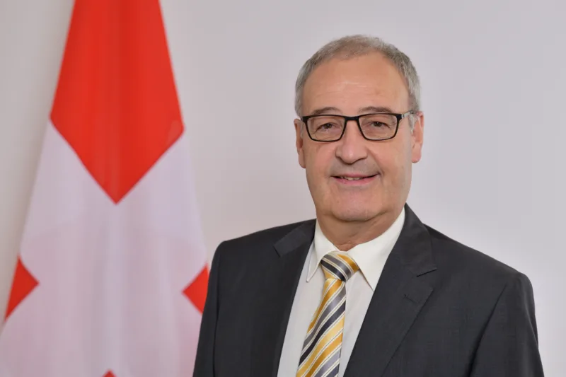 Portrait du conseiller fédéral Guy Parmelin
