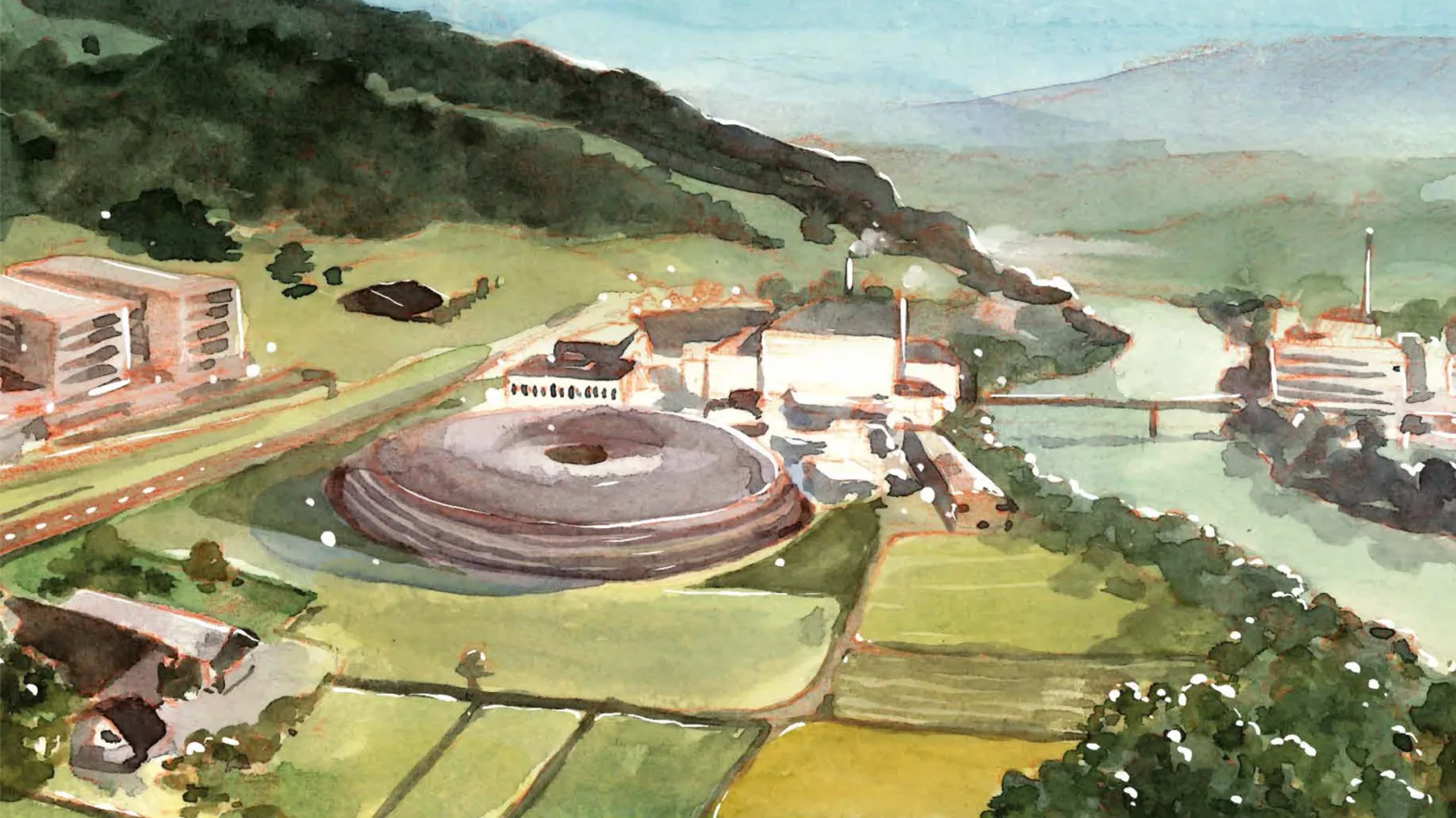Titel ESDI Painting of ESDI in Innovaare Park